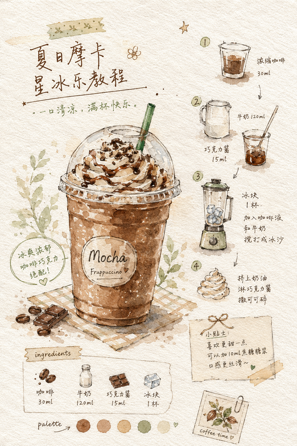 Watercolor Journal Illustration Maker public work